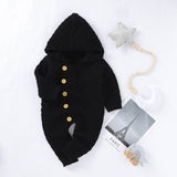 Hooded Knit Jumpsuit