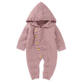 Hooded Knit Jumpsuit