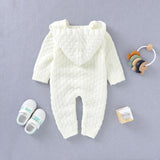 Hooded Knit Jumpsuit