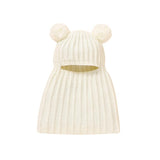 Full Face Pompom Hat