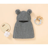 Full Face Pompom Hat