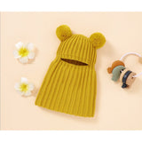Full Face Pompom Hat