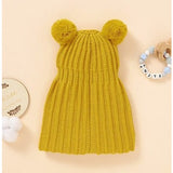 Full Face Pompom Hat