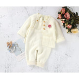 Knitted Cardigan Jumpsuit Set