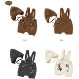 Knitted Jumpsuits with Bonnet