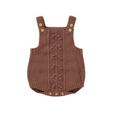Knitted Sweater Romper Set