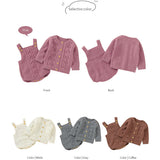 Knitted Sweater Romper Set