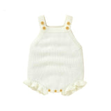 Knitted Baby Romper Set