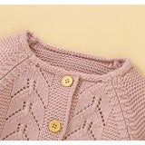 Knitted Baby Romper Set