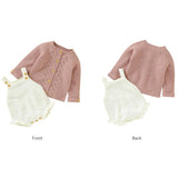Knitted Baby Romper Set