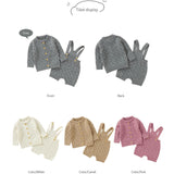 Knitted Sweater Jumpsuit Set