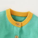 Dog Print Baby Cardigan