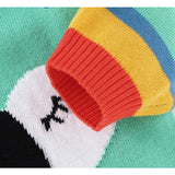 Dog Print Baby Cardigan