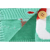 Dog Print Baby Cardigan