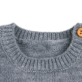 Knitted Rabbit Tail Romper