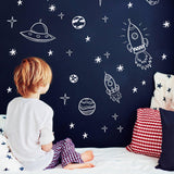 Space Wall Decals - Cozy Nursery