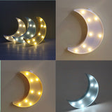 New Moon Night Light Lamp - Cozy Nursery