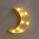 New Moon Night Light Lamp - Cozy Nursery