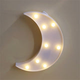 New Moon Night Light Lamp - Cozy Nursery