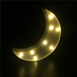 New Moon Night Light Lamp - Cozy Nursery