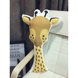 Cartoon Animals Cushion - Cozy Nursery