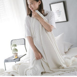 Cotton Pompom Blanket - Cozy Nursery