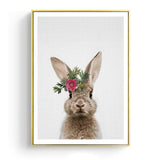 Kawaii Animal Rabbit Posters - Cozy Nursery