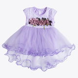 Baby Girl Floral Party Dress - Cozy Nursery