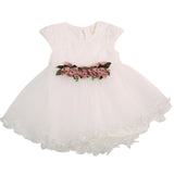 Baby Girl Floral Party Dress - Cozy Nursery