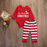 Baby Christmas Romper + Pants