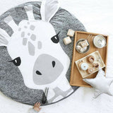 Round Floor Play Mat 90CM - Cozy Nursery