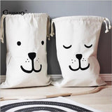 Canvas Toy Storage Bags - Cozy Nursery