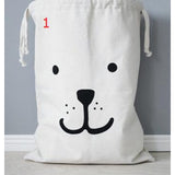 Canvas Toy Storage Bags - Cozy Nursery