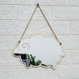 Children Cartoon Decorative Mirror - Cozy Nursery