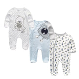 Baby Sleepsuits  3 pcs set - Cozy Nursery