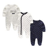 Baby Sleepsuits  3 pcs set - Cozy Nursery