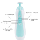 Portable Electric Safe Baby Nail Trimmer - Cozy Nursery