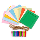 Photo Frame Collage and Lights - Cozy Nursery