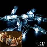 Photo Frame Collage and Lights - Cozy Nursery