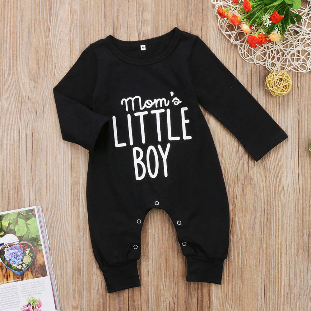 Beautiful Romper With Cap For Baby Boy In Black Color