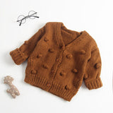 Hand Knitted Pompom Sweater