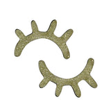 Wooden Eyelashes Wall Decor - Cozy Nursery