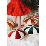 “Red Candy” Patchwork Pillow