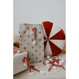 “Red Candy” Patchwork Cushion - Moi Mili