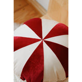 “Red Candy” Patchwork Pillow