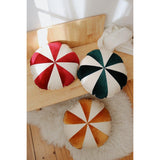 “Red Candy” Patchwork Pillow