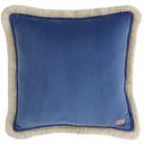 Velvet Pillow with fringe