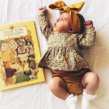 Long Sleeve Floral Top Set - Cozy Nursery