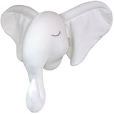 Handmade Velvet Elephant Head Nursery Decor - Cozy Nursery
