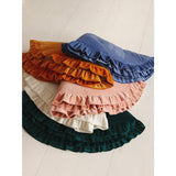 Soft Velvet Mat with Frill “Apricot” - Moi Mili